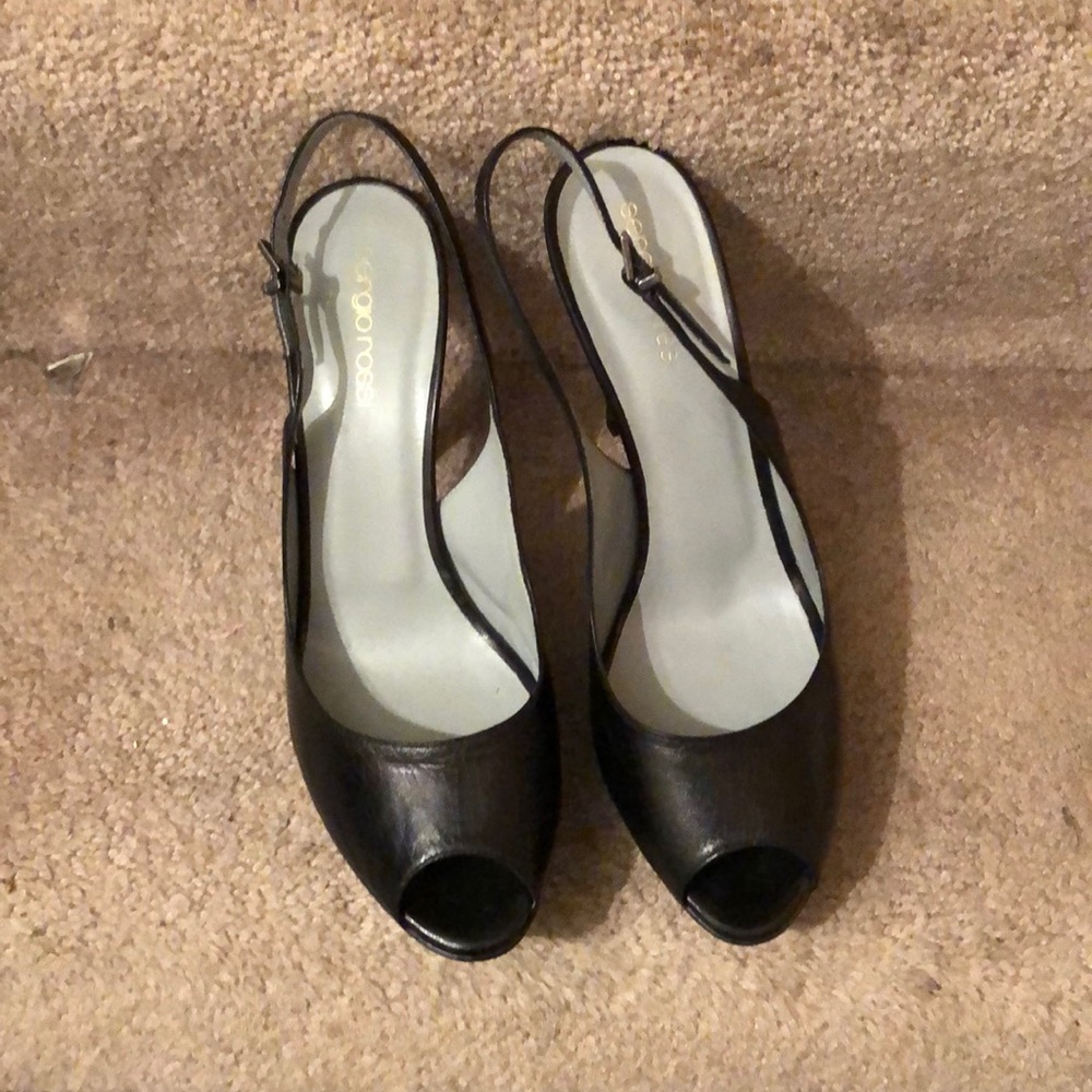 SERGIO ROSSI-Beautiful Platform Hi Heel
